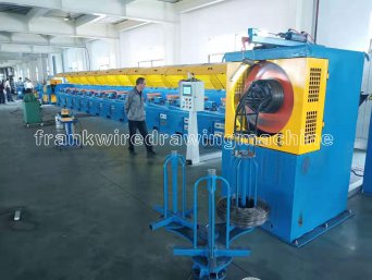 Show our factory wire drawing machine